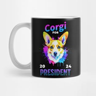 Corgi President Mug